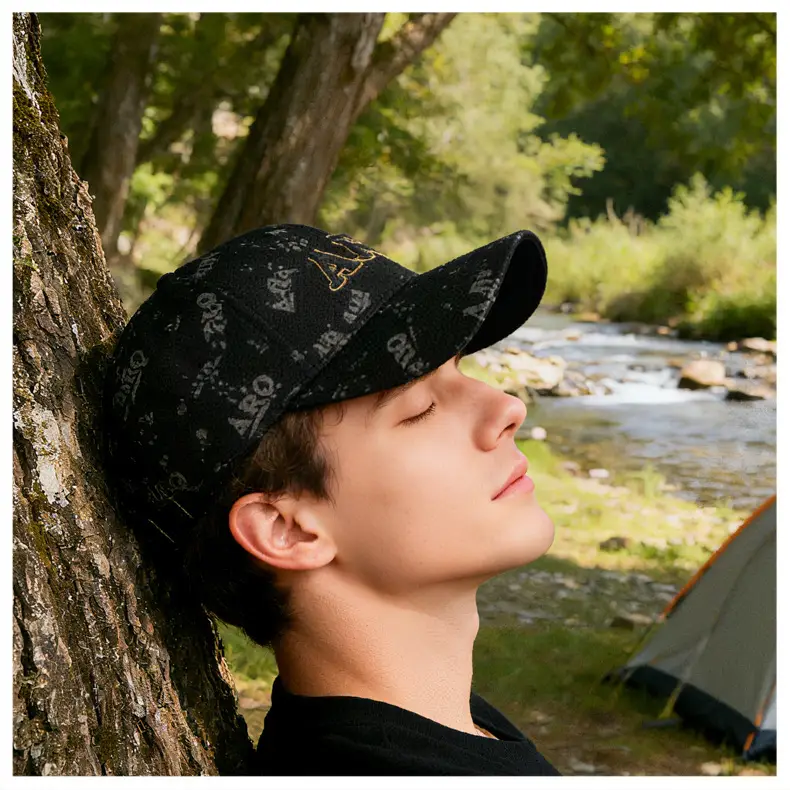 Unisex Embroidered Letter Baseball Cap Sunshade Hat — feature 15