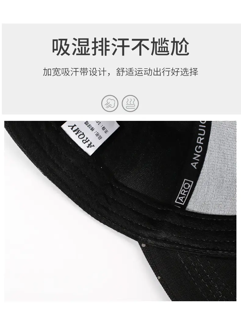 Unisex Embroidered Letter Baseball Cap Sunshade Hat — feature 3