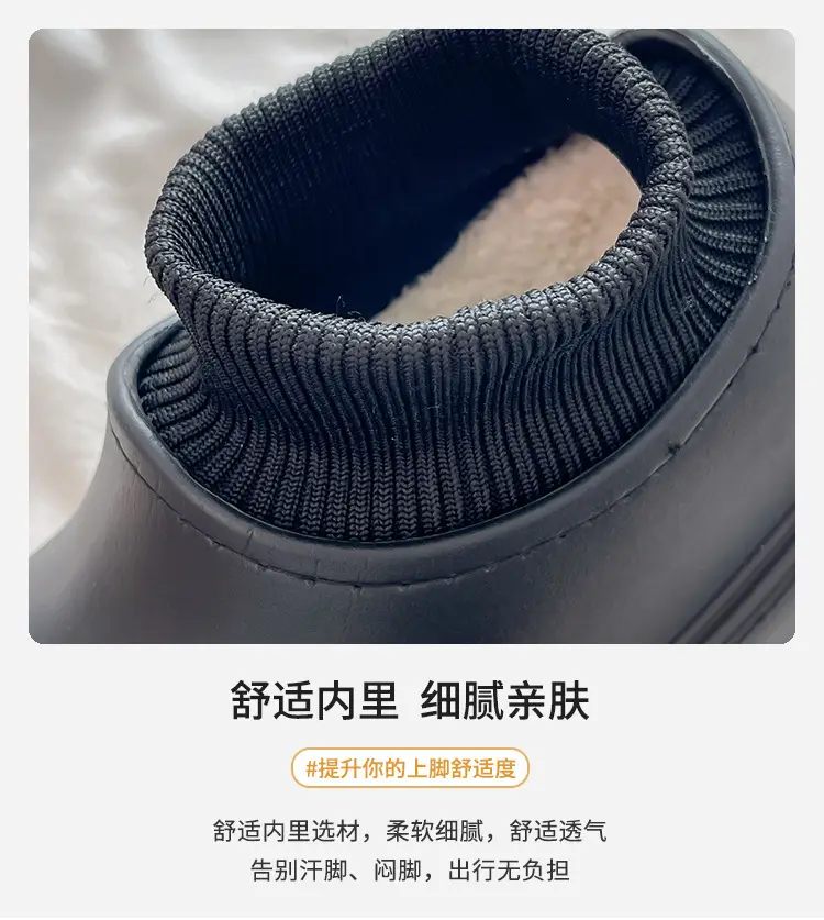 Women Winter Warm Waterproof Boots with Lace Socks — feature 5