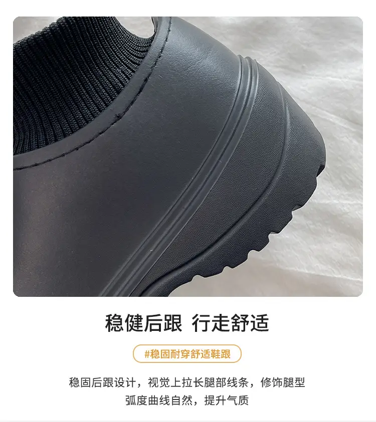 Women Winter Warm Waterproof Boots with Lace Socks — feature 6