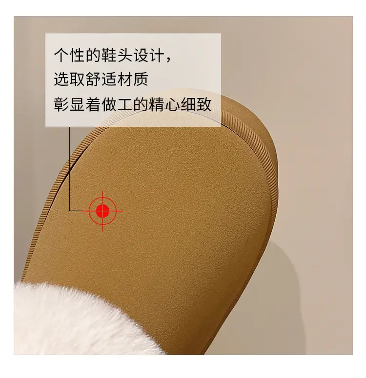 Qidan Shoe Factory Winter Snow Boots for Women, Fleece-Lined, Thickeneded, Warm, Fashionable, Thick-Soled, Non-Slip, Outer Wear, Furry Cotton Shoes for Women — feature 17