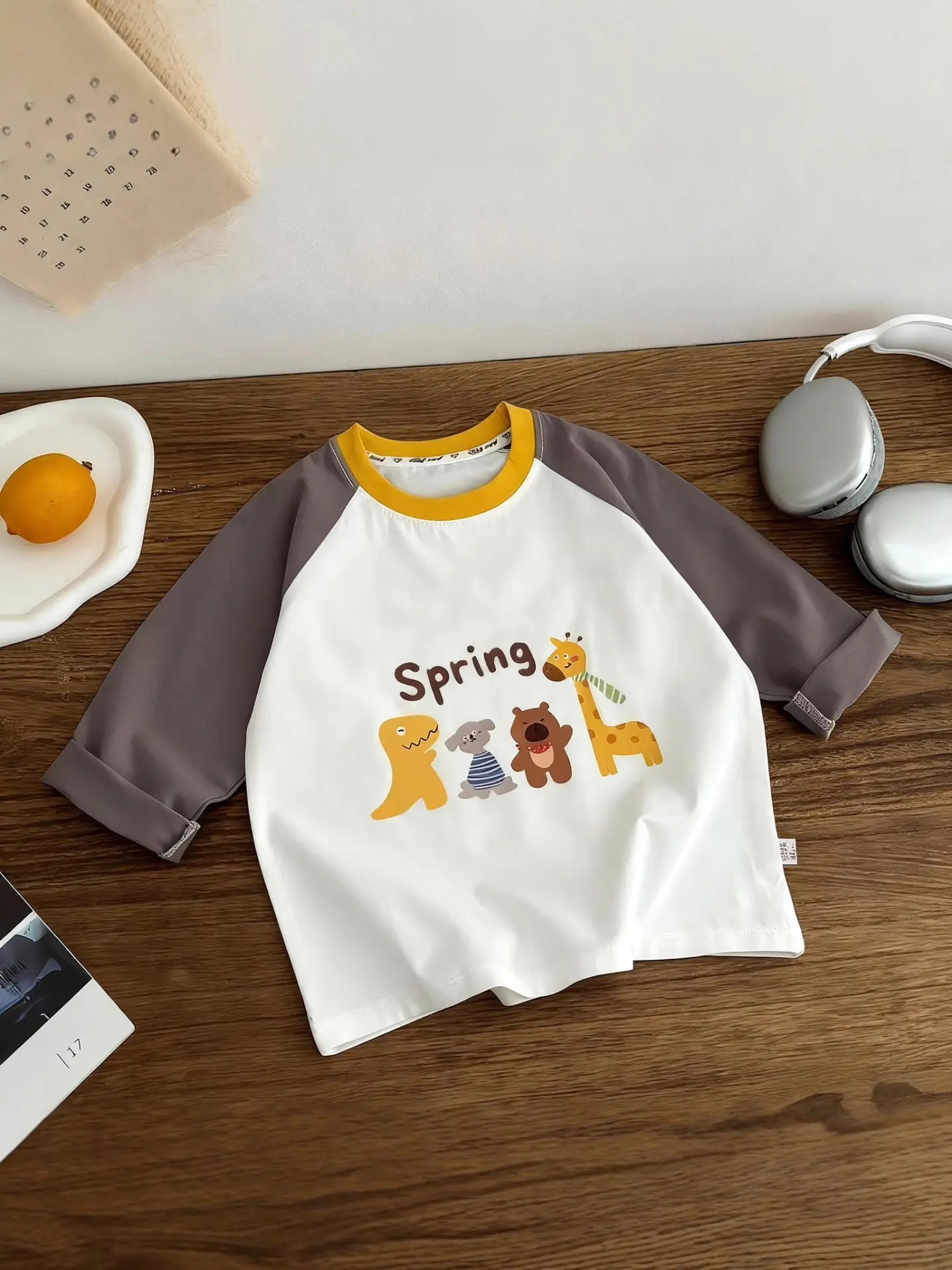 New Kids T-Shirt Pure Cotton Cartoon Baby Boy Top - Image 6