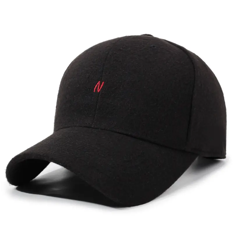 Japanese Style 2025 Baseball Cap for Women Men Soft Top Letter N Duckbill Sun Hat
