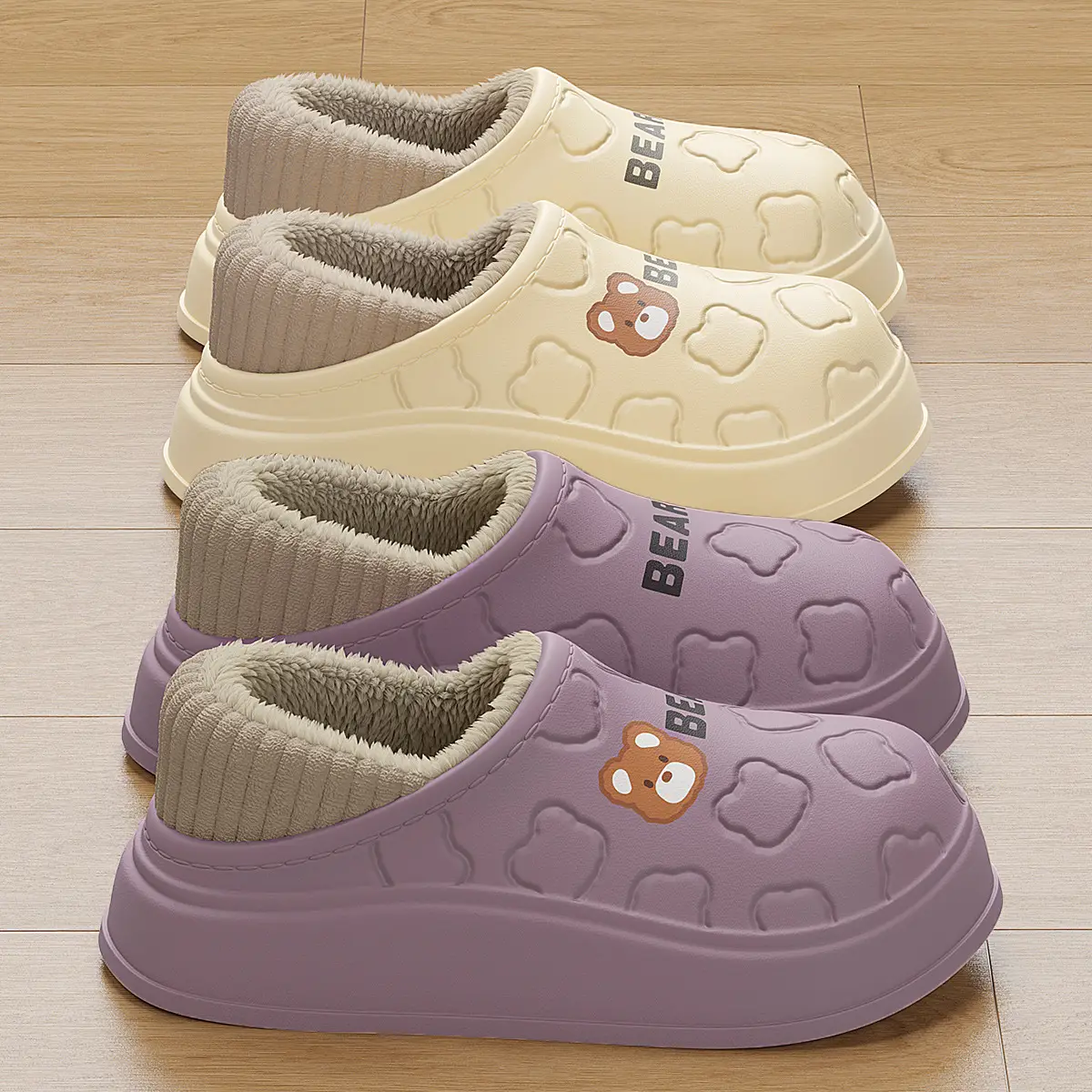 2025 Winter Cotton Slippers for Pregnant Women, Soft Non-Slip, Warm Indoor - Image 9