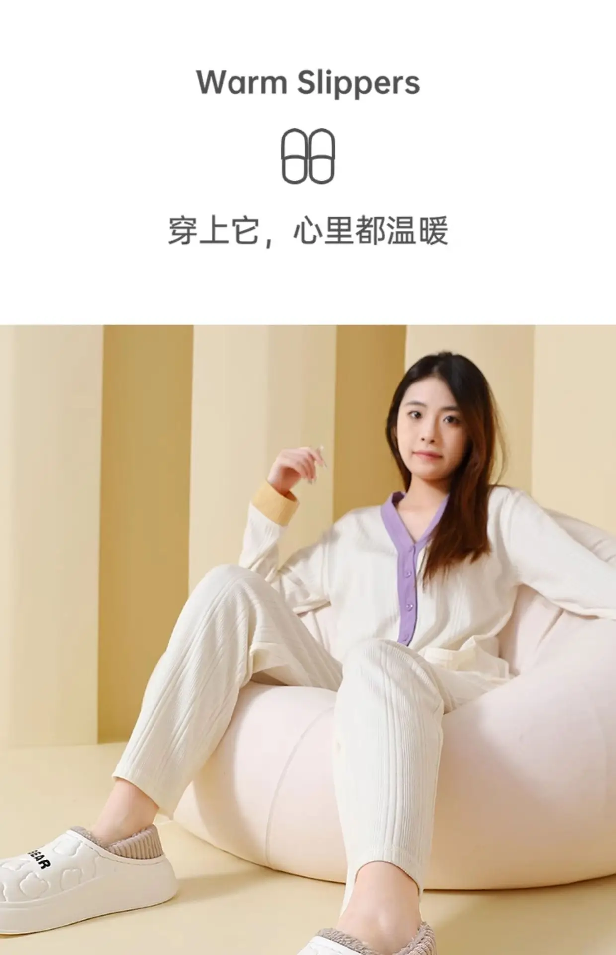 2025 Winter Cotton Slippers for Pregnant Women, Soft Non-Slip, Warm Indoor — feature 14