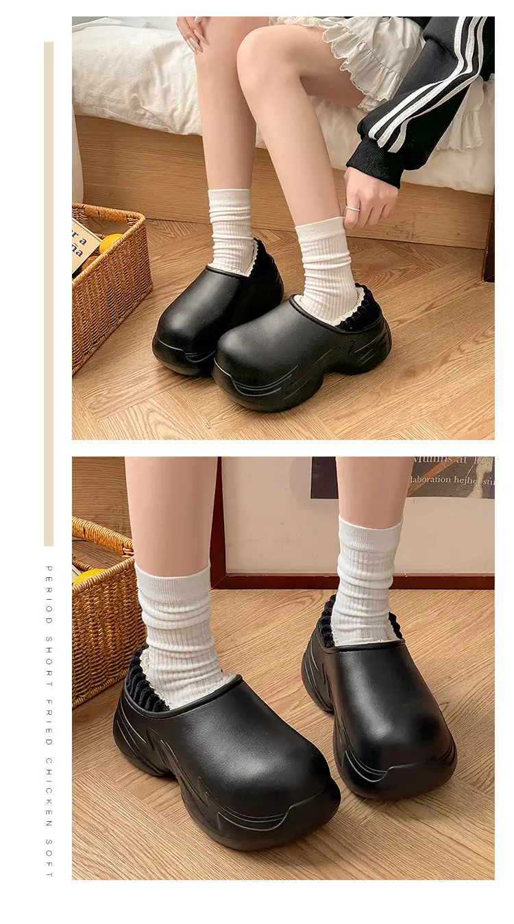 Women Waterproof Cotton Slippers White 2025 Winter Indoor โ feature 7