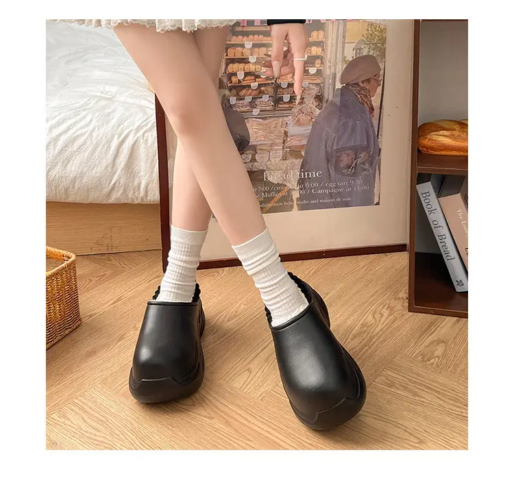 Women Waterproof Cotton Slippers White 2025 Winter Indoor โ feature 8