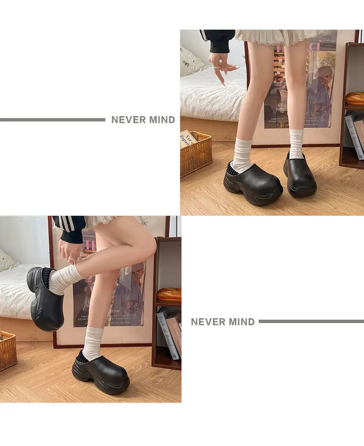 Women Waterproof Cotton Slippers White 2025 Winter Indoor โ feature 9