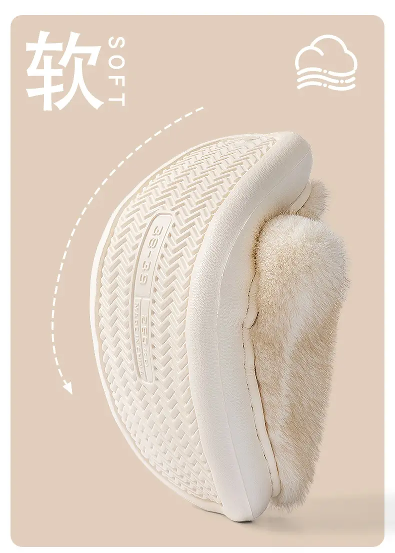 Women Wool Warm Slippers 2025 Winter Indoor Non-Shedding — feature 7