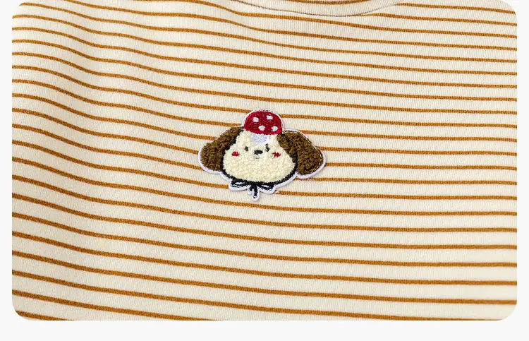 Duduia Boys Winter Striped T-Shirt Anti-Static — feature 25