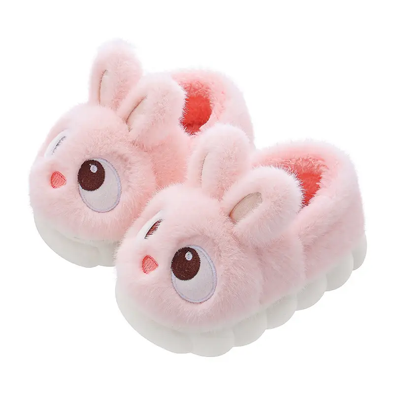 2025 New Cute Children's Cotton Slippers Winter Boys and Girls Indoor Home Non-Slip Warmth Covered with Stuffed - Image 19