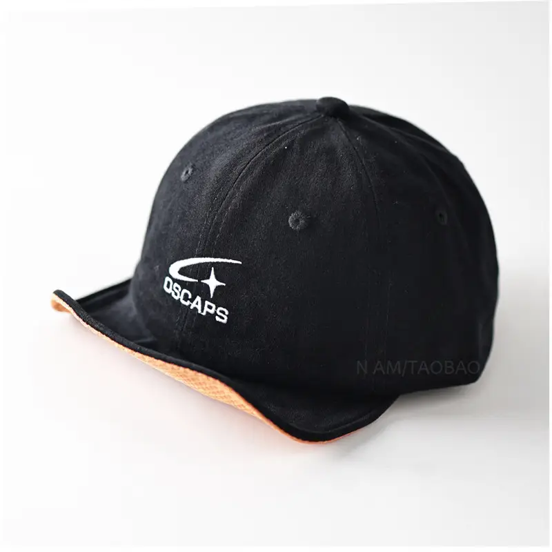 Men Women Black Letter Meteor Baseball Cap - Image 10