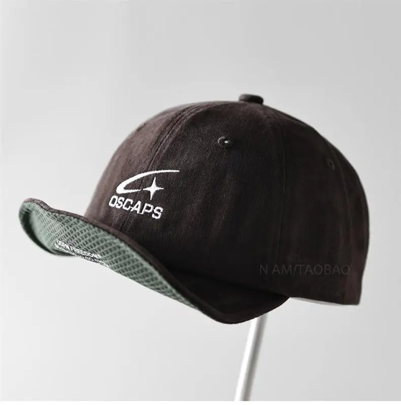 Men Women Black Letter Meteor Baseball Cap — feature 6