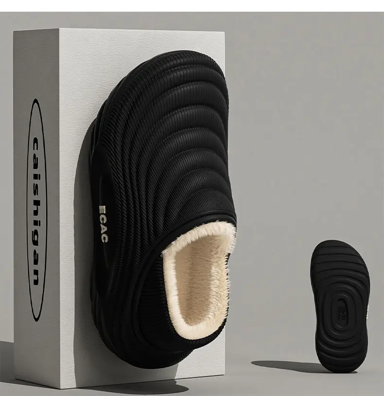 Women Waterproof Fleece Slippers Autumn Winter Heattech Non Slip — feature 11