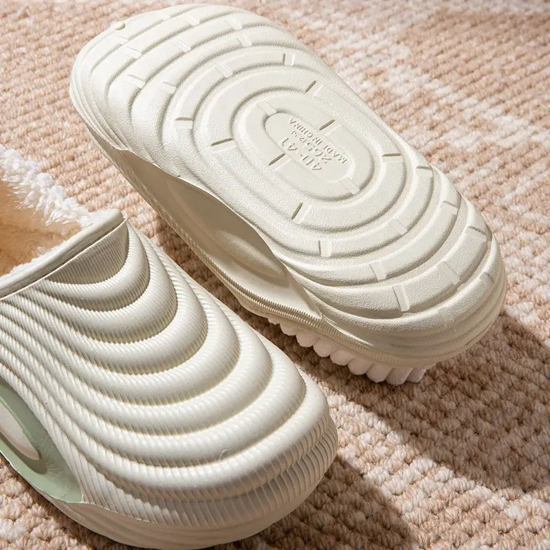 Women White Slip-On Shoes Waterproof Non-Slip - Image 8