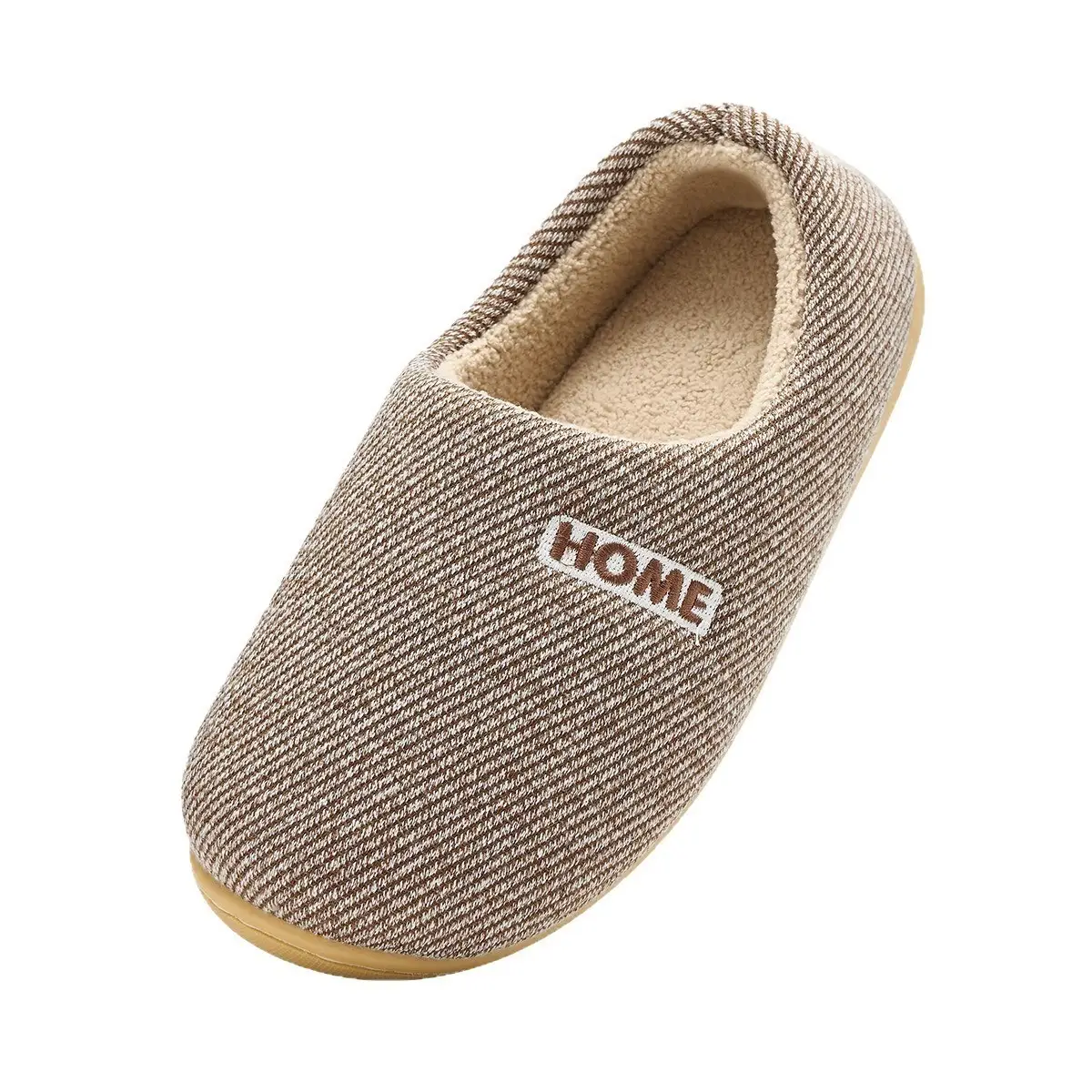 Cotton Home Slippers for Men Winter Warm Non-Slip - Image 8