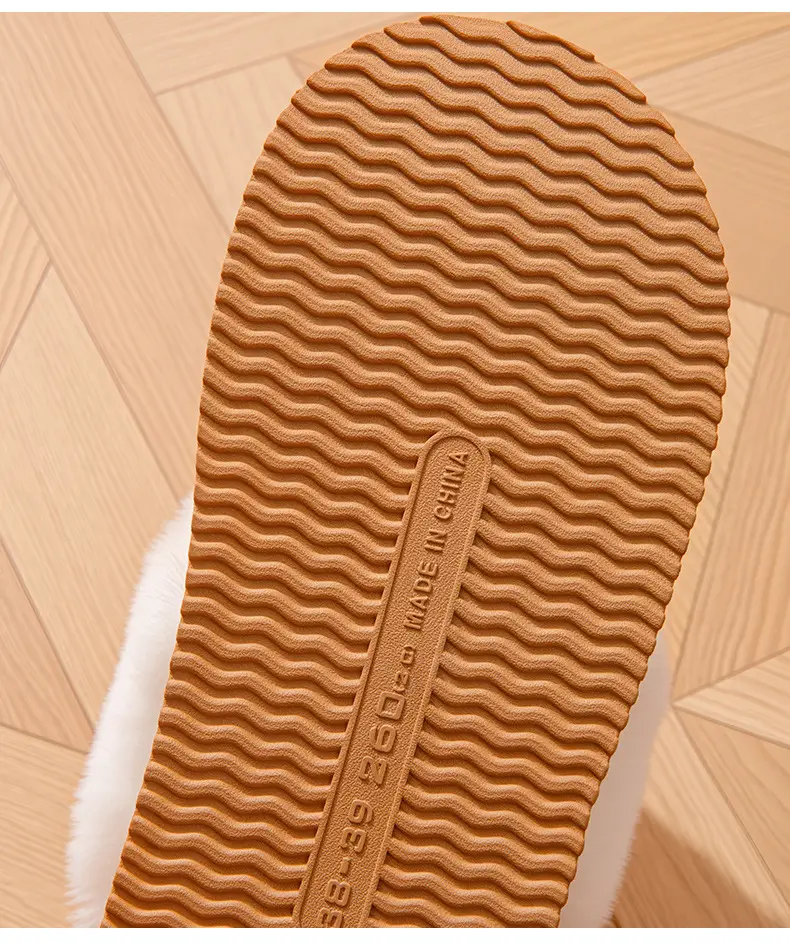 Thick-Soled Cotton Slippers for Women in Winter 2025 New Indoor Home Non-Slip Warm Couple Outer Wear Cotton Slippers for Women in Winter — feature 11