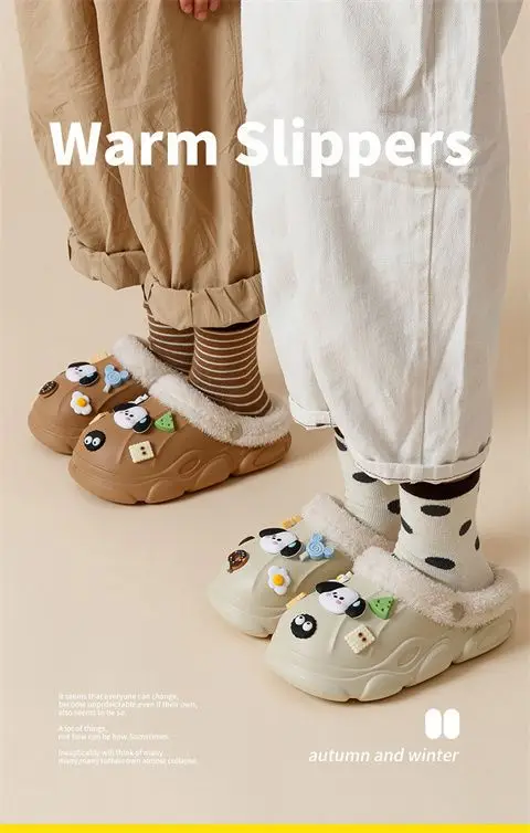 2025 Winter Cartoon Baby Slippers Waterproof Anti-Slip — feature 1