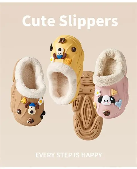 2025 Winter Cartoon Baby Slippers Waterproof Anti-Slip — feature 12