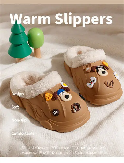 2025 Winter Cartoon Baby Slippers Waterproof Anti-Slip — feature 18
