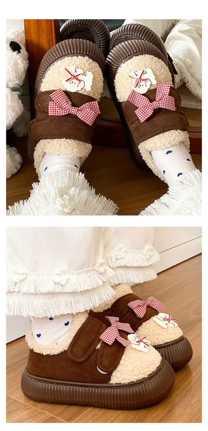 New Winter Plush Fleece Lined Loafers for Women — feature 19