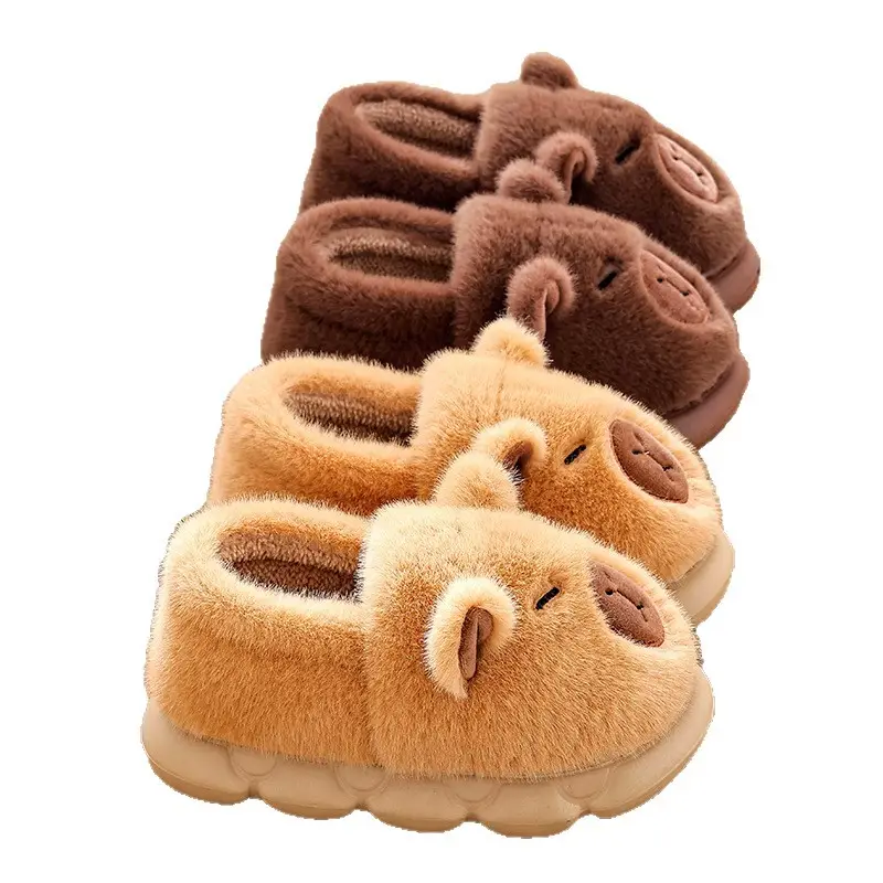 Winter Warm Bear Slippers for Men Non-Slip Soft - Image 7