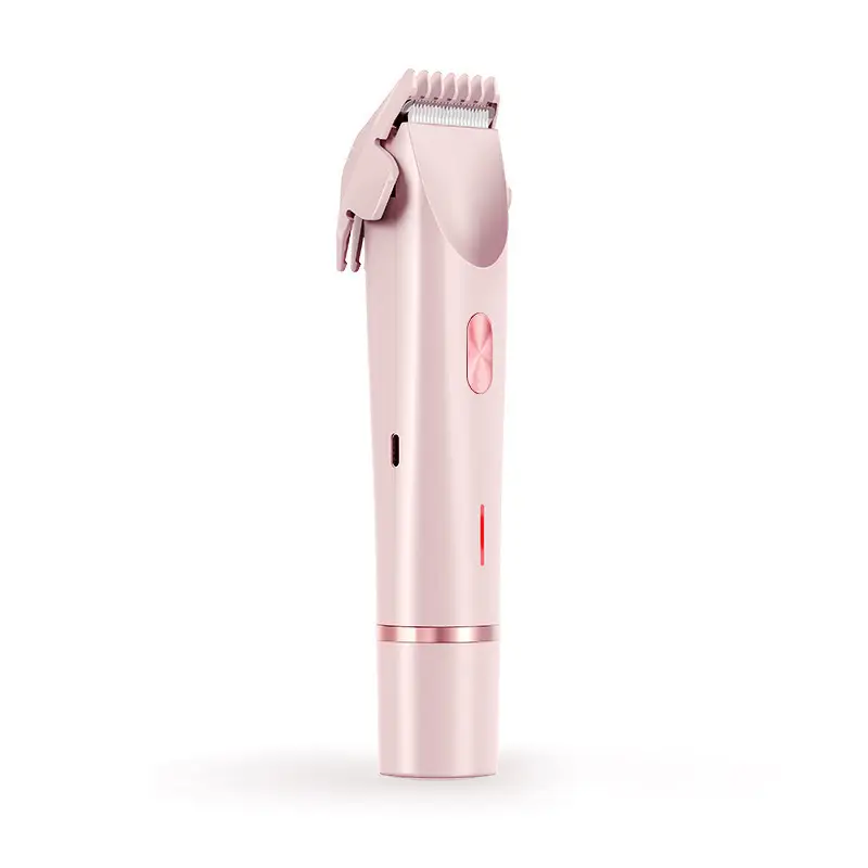 Cross-Border Popular Women's Shaver Electric Double-Head Hair Clipper Body Hair Remover Private Parts Full Body Hair Removal Device
