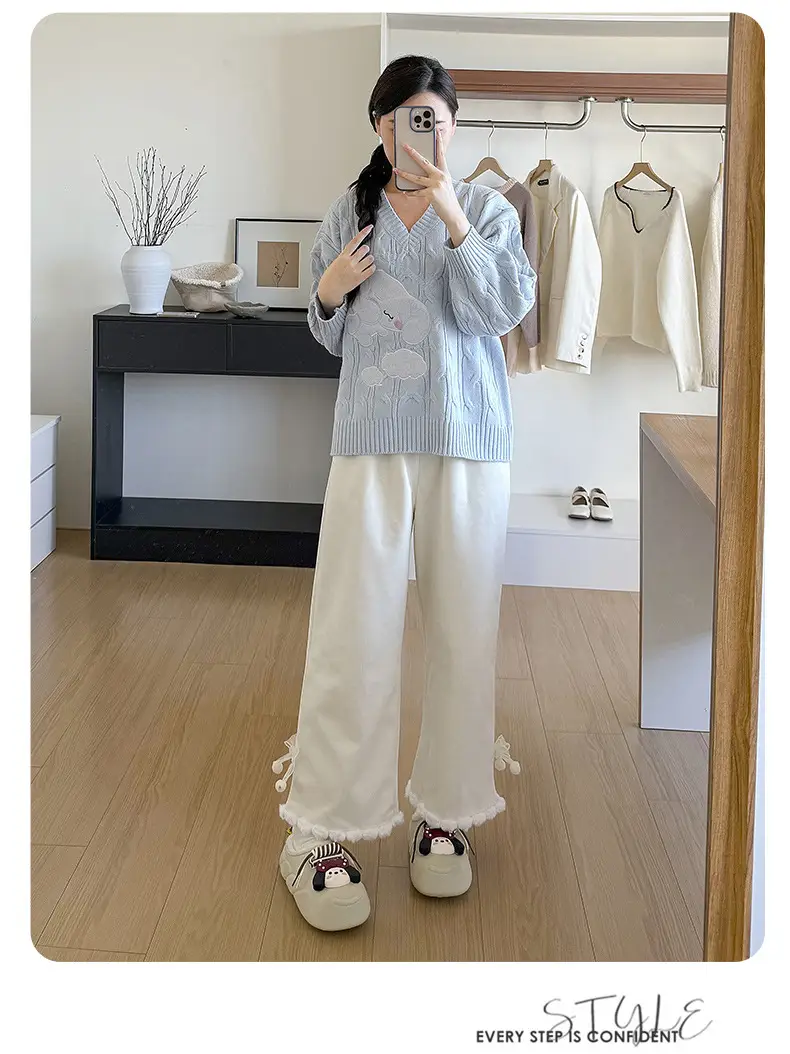 Women Cartoon Cotton Slippers Warm Winter Comfortable — feature 11