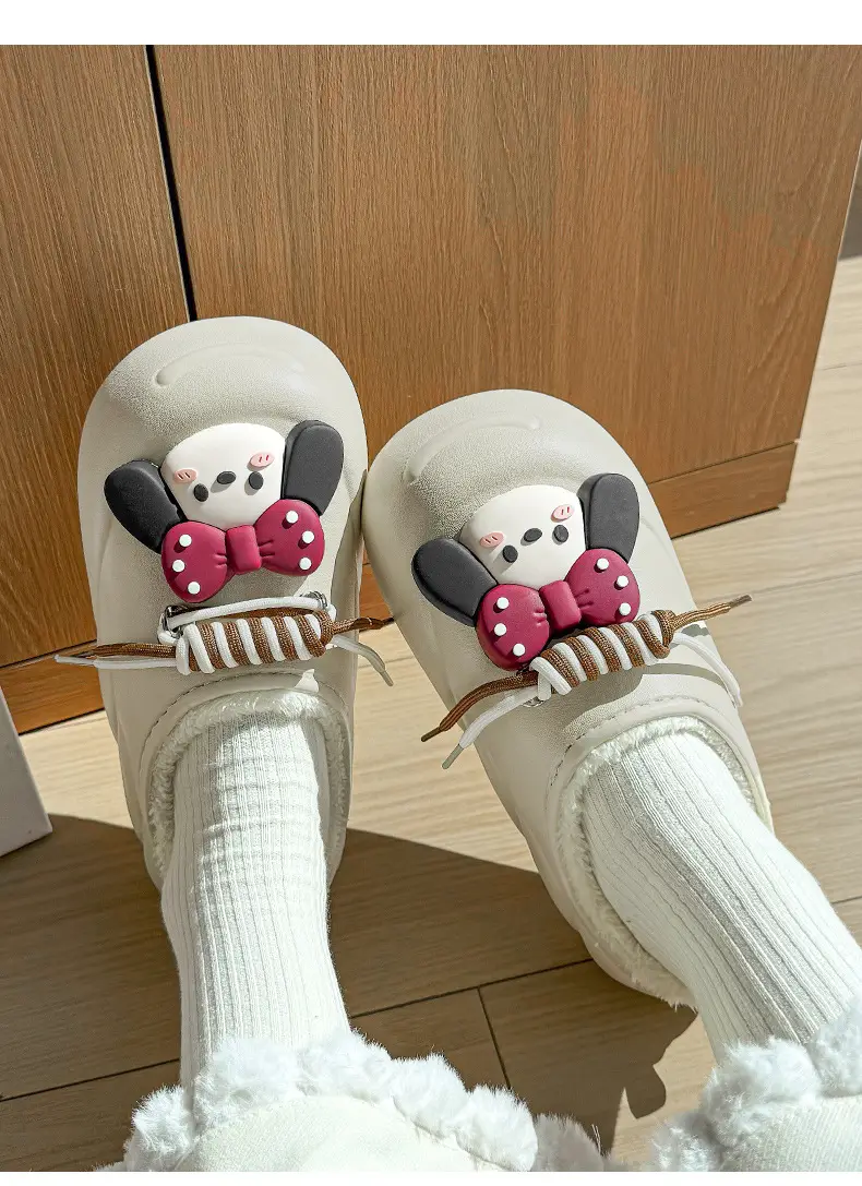Women Cartoon Cotton Slippers Warm Winter Comfortable — feature 15