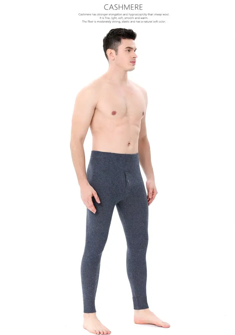 Wholesale and Retail Wool Pants for Men, Thickened Autumn and Winter New Inner Wear Warm Pants for Women, Cashmere Pants, High-Waisted Knitted Wool Pants — feature 20