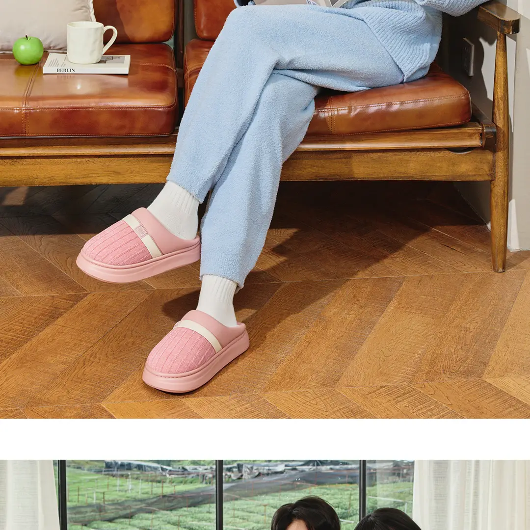 Jialiya Cotton Slippers for Men Autumn and Winter 2025 New Indoor Home Warm Elderly Anti-Slip Antibacterial Slippers for Women — feature 18