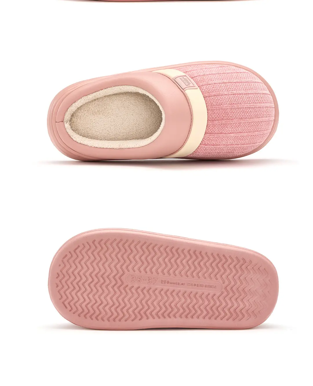 Jialiya Cotton Slippers for Men Autumn and Winter 2025 New Indoor Home Warm Elderly Anti-Slip Antibacterial Slippers for Women — feature 23