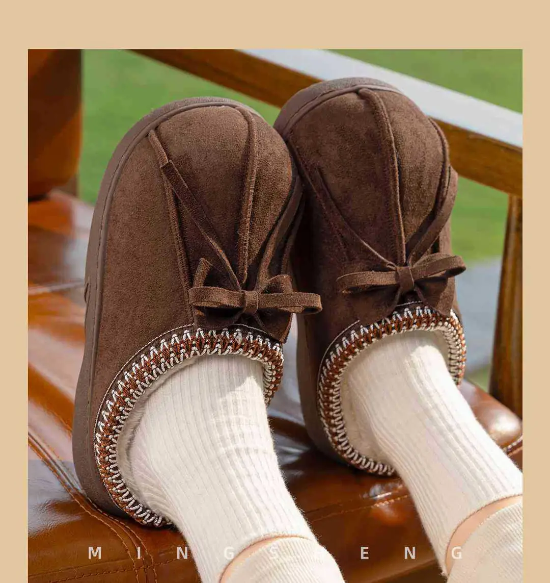 2025 New Winter Style Ugly Toe-Toe Slippers for Women, Versatile for Indoor and Outdoor Wear at Home — feature 11