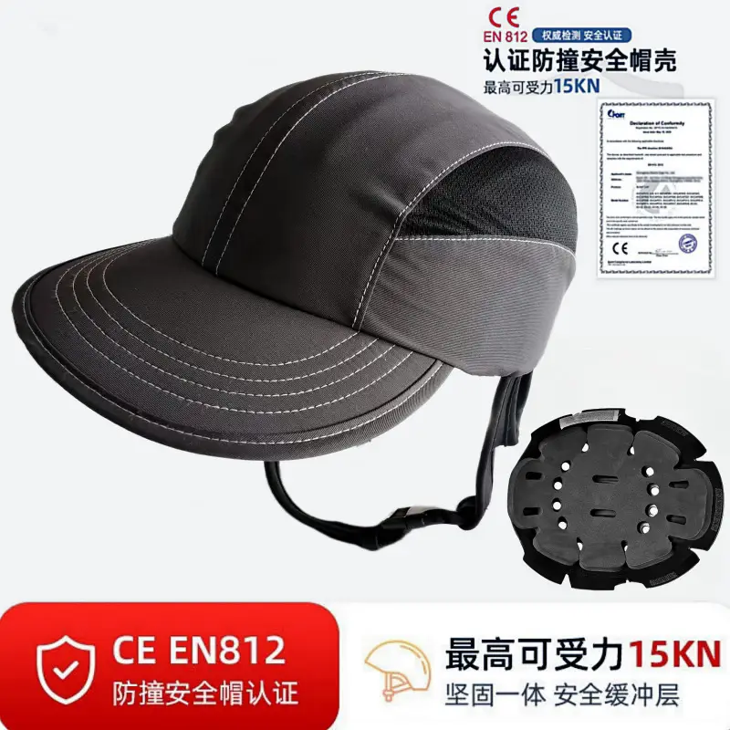 Black Windproof Sea Surfing Hat with Adjustable Strap - Image 7