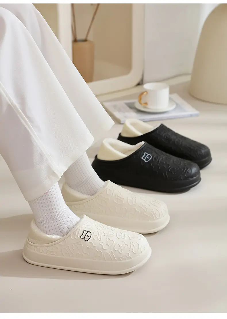 Waterproof Plush Slippers Women Winter 2025 — feature 10