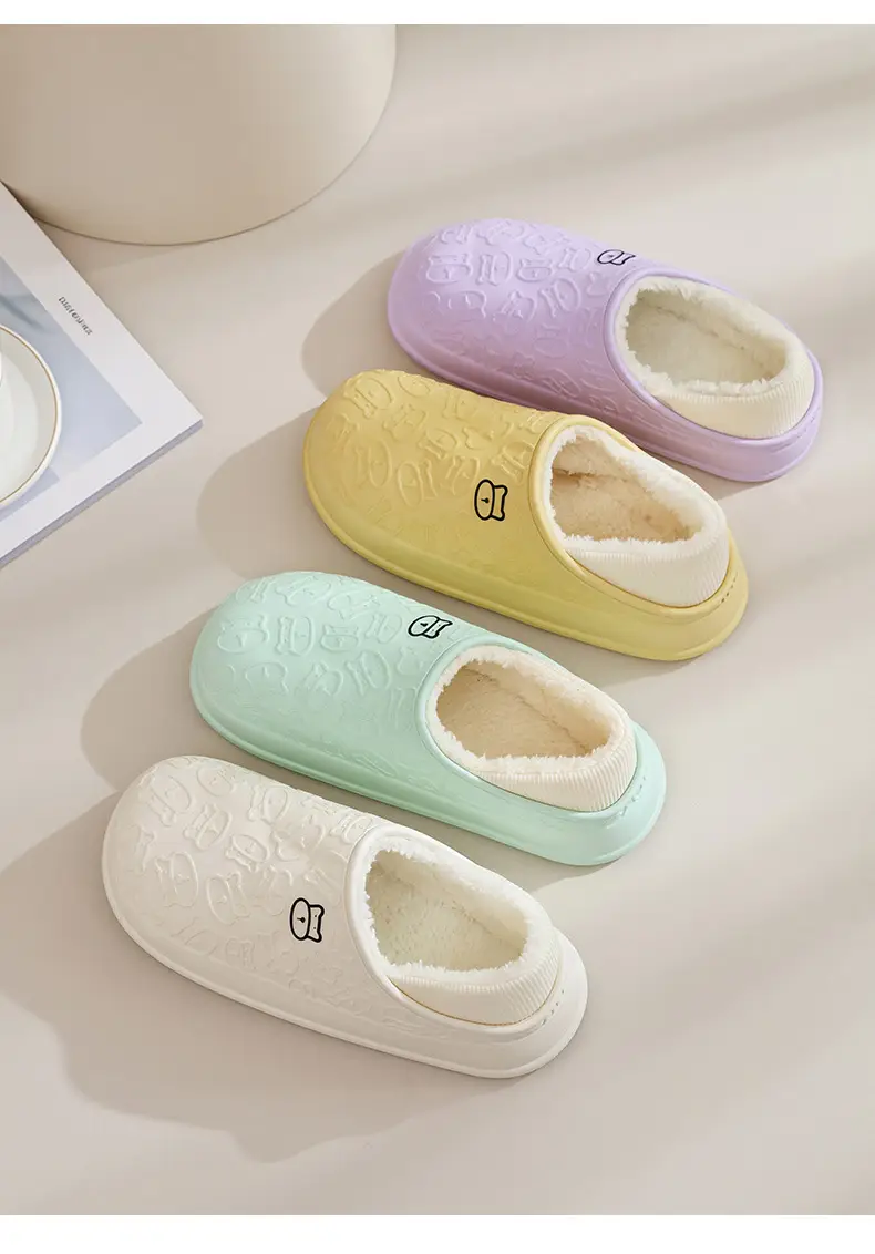 Waterproof Plush Slippers Women Winter 2025 — feature 14