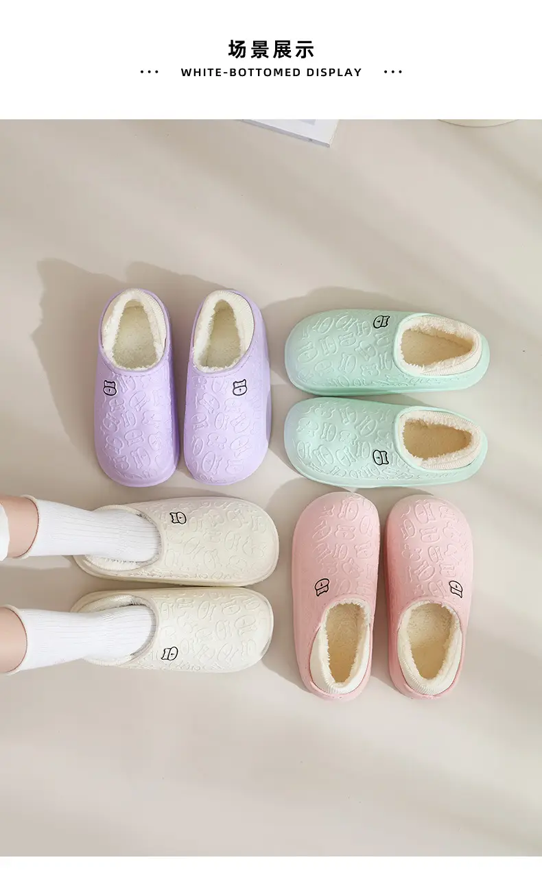 Waterproof Plush Slippers Women Winter 2025 — feature 9