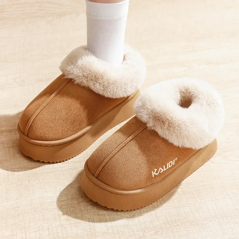 Winter Women's Warm Fur Slippers 4.0 CM — feature 12