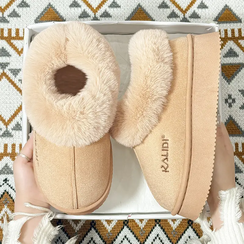 Winter Women's Warm Fur Slippers 4.0 CM — feature 13