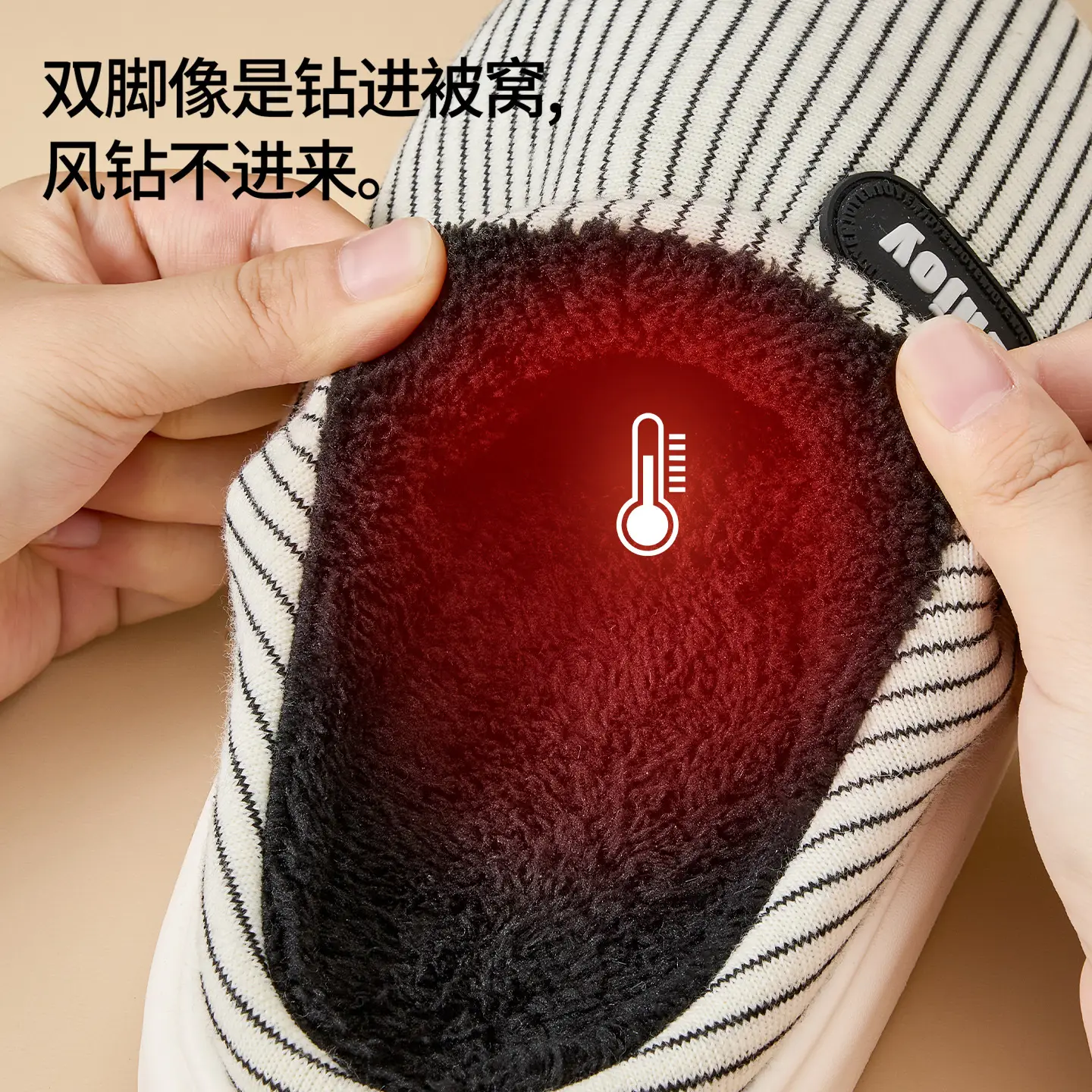 EVA防滑棉拖鞋 for Men Women Winter Warm Indoor - Image 4