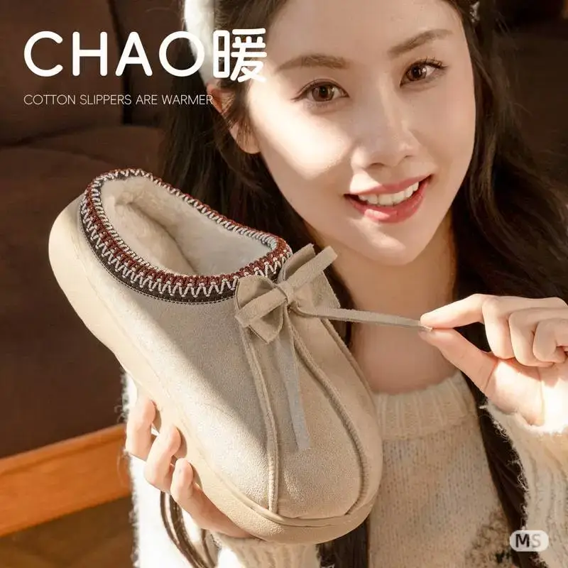 Women's 2025 Winter Warm Closed-Toe Slippers - Image 5