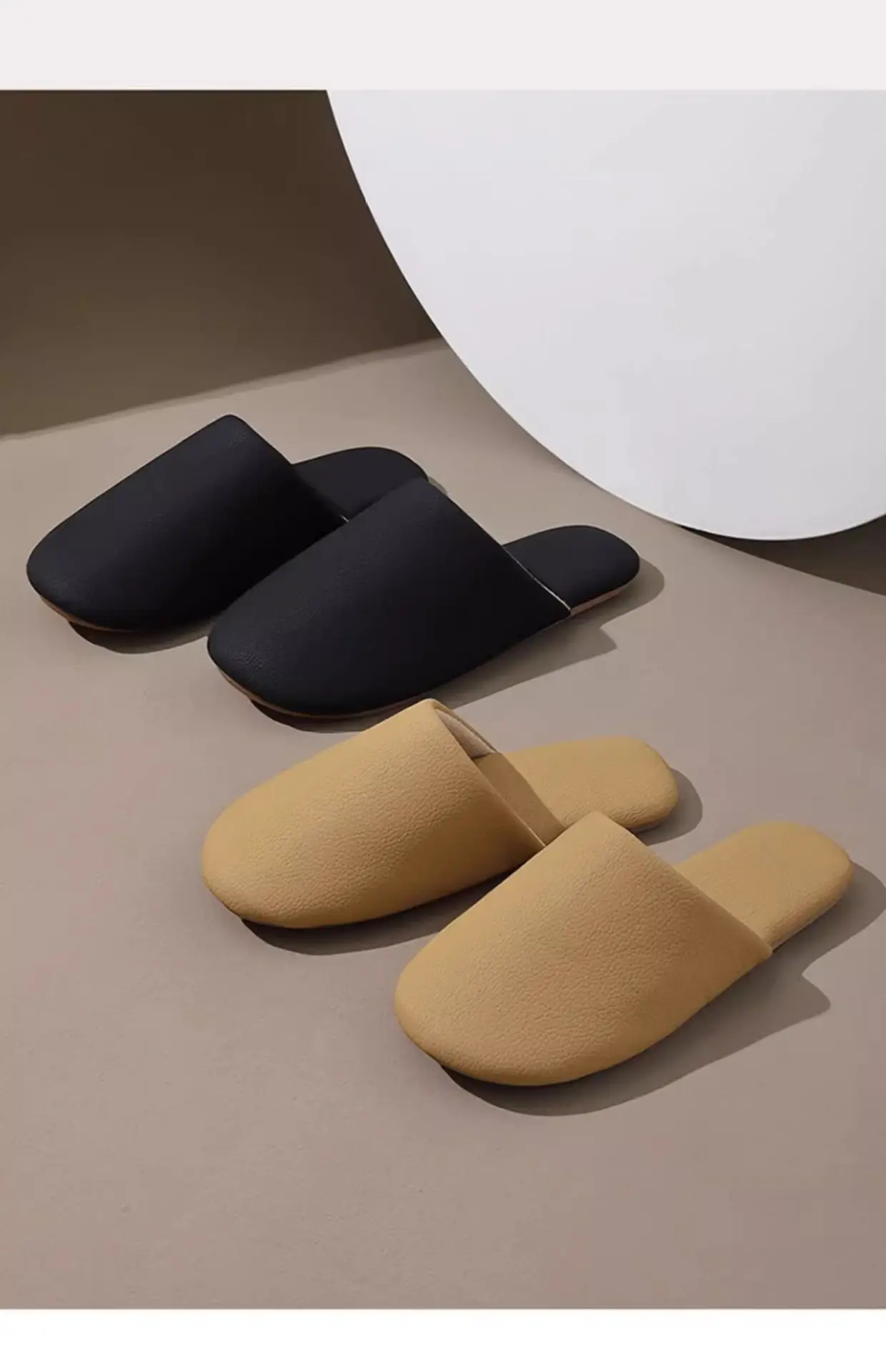 2025 Anti-Slip Postpartum Slippers Women White Brown — feature 4