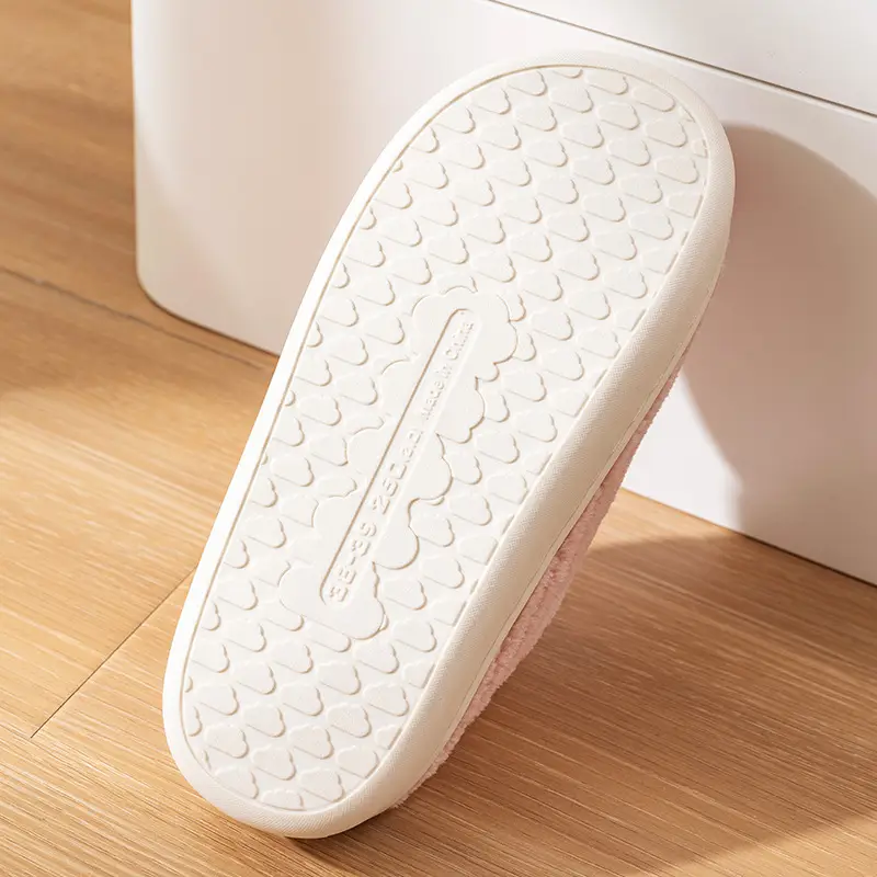 Lidani Cotton Warm Slippers Green Non-Slip - Image 10