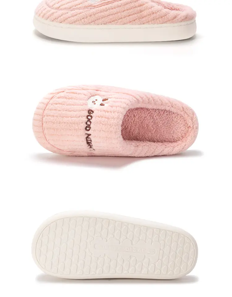 Lidani Cotton Warm Slippers Green Non-Slip — feature 19