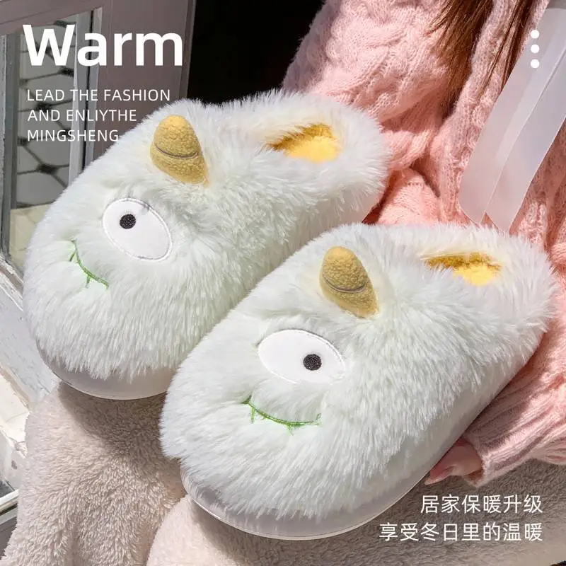 2025 Cartoon Cotton Slippers for Home & Outdoor Wear