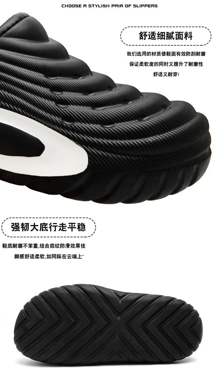 Cross-Border Large Size Cotton Slippers for Men in Winter, Home Wear, Velvet Warm Cotton Shoes, Sports Waterproof Bags and Couple Slippers — feature 6