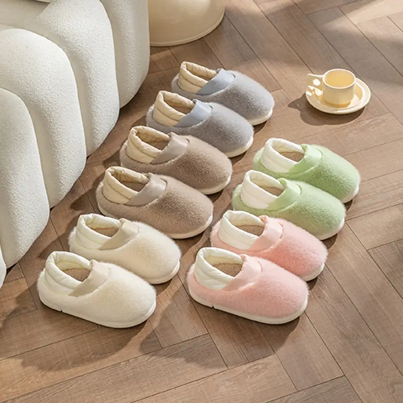 Warm Plush Cotton Slippers for Women Winter - Image 7