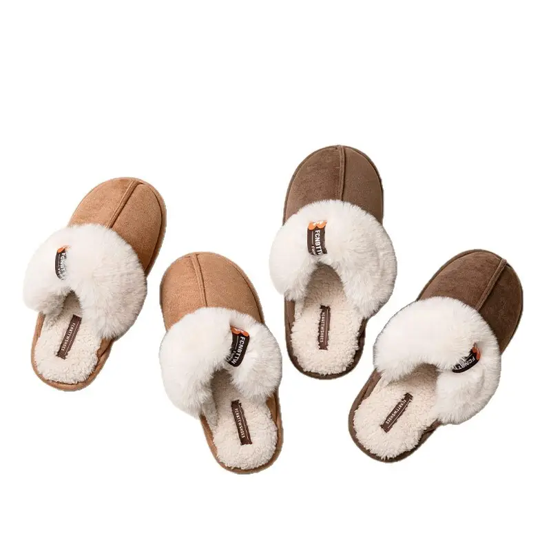 2025 Winter Warm Slippers Solid Color Unisex