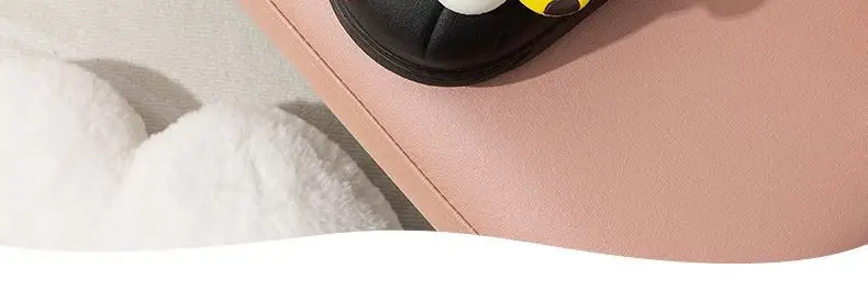 Children's Cotton Slippers, Boys' Winter Indoor Home Non-Slip Furry Bags, Infants and Toddlers, Girls' Outer Cotton Shoes — feature 4