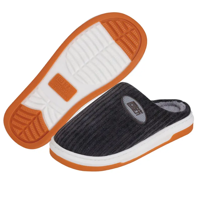 Women's Grey Cotton Slip-On Socks for Men
